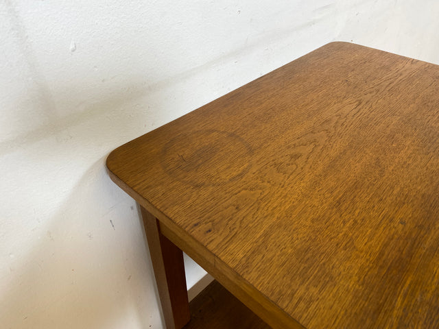 Sehr schöne kleine 30er Jahre Art Deco Kommode mit Schublade I Vollholz in Eiche