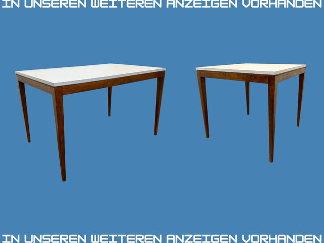 Hochwertiger und sehr gut erhaltener Mid-Century Esstisch mit pflegeleichter Resopal Tischplatte