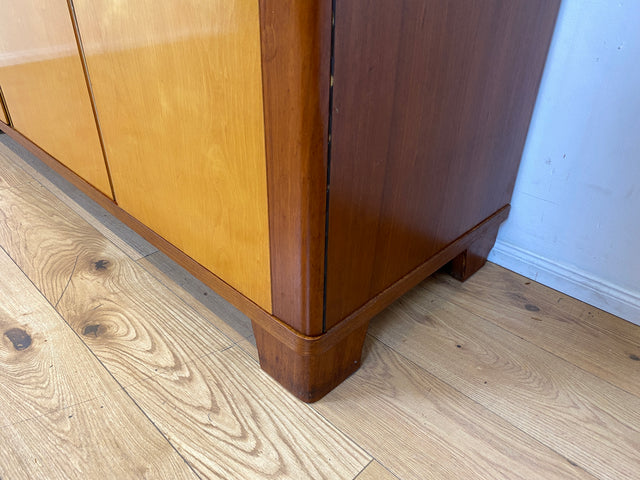 Stilvoller und gut erhaltener Mid-Century Kleiderschrank mit guter Aufteilung I Schrank Schlafzimmerschrank Wäscheschrank Wardrobe Rockabilly Vintage 50er 60er Retro I