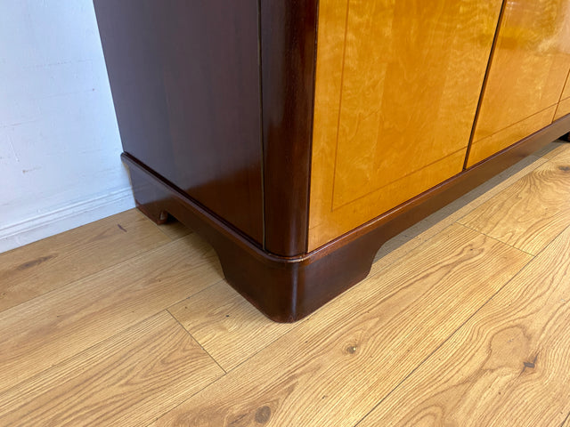 Sehr schöner und gut erhaltener Mid-Century Kleiderschrank mit perfekter Aufteilung I Schrank Schlafzimmerschrank Wäscheschrank Rockabilly Vintage 50er 60er Retro I