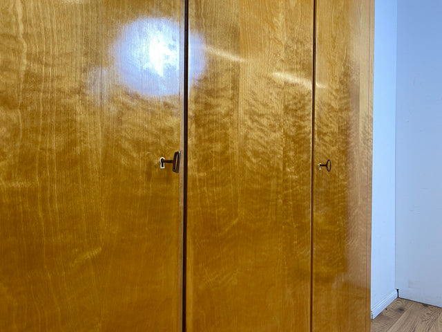 Sehr schöner und gut erhaltener Mid-Century Kleiderschrank mit perfekter Aufteilung I Schrank Schlafzimmerschrank Wäscheschrank Rockabilly Vintage 50er 60er Retro I