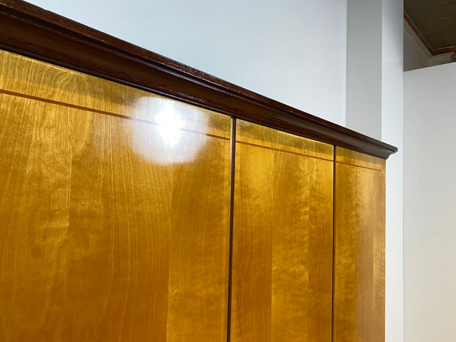 Sehr schöner und gut erhaltener Mid-Century Kleiderschrank mit perfekter Aufteilung I Schrank Schlafzimmerschrank Wäscheschrank Rockabilly Vintage 50er 60er Retro I