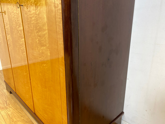 Sehr schöner und gut erhaltener Mid-Century Kleiderschrank mit perfekter Aufteilung I Schrank Schlafzimmerschrank Wäscheschrank Rockabilly Vintage 50er 60er Retro I