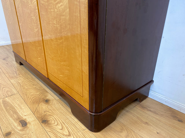 Sehr schöner und gut erhaltener Mid-Century Kleiderschrank mit perfekter Aufteilung I Schrank Schlafzimmerschrank Wäscheschrank Rockabilly Vintage 50er 60er Retro I