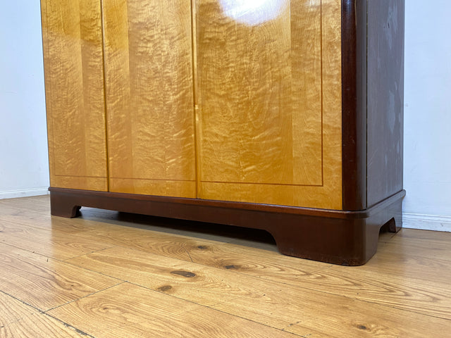 Sehr schöner und gut erhaltener Mid-Century Kleiderschrank mit perfekter Aufteilung I Schrank Schlafzimmerschrank Wäscheschrank Rockabilly Vintage 50er 60er Retro I