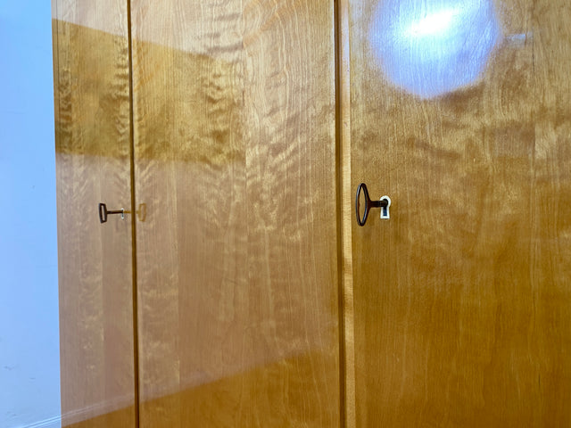 Sehr schöner und gut erhaltener Mid-Century Kleiderschrank mit perfekter Aufteilung I Schrank Schlafzimmerschrank Wäscheschrank Rockabilly Vintage 50er 60er Retro I
