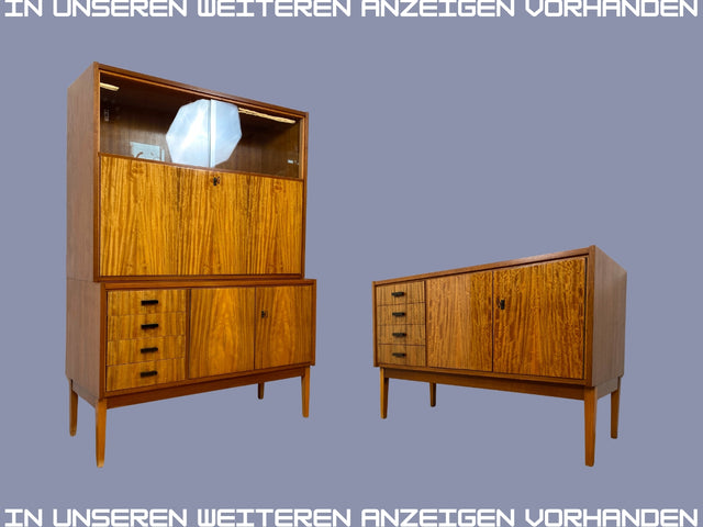 WMK I Stilvolles und sehr gut erhaltenes Mid-Century Sideboard mit Schubladen und Originalgriffen