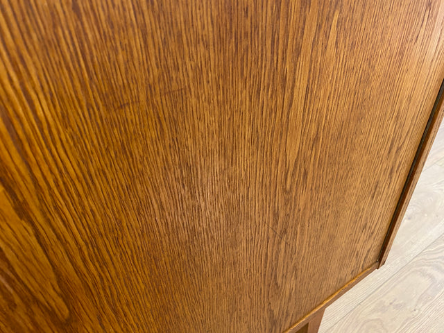 Schöner Mid-Century Wäscheschrank Typ 602/B von Franz Ehrlich für VEB Hellerau aus 1963 in Eiche I Schank Kommode Highboard Bücherschrank Designerschrank DDR Vintage 60er I