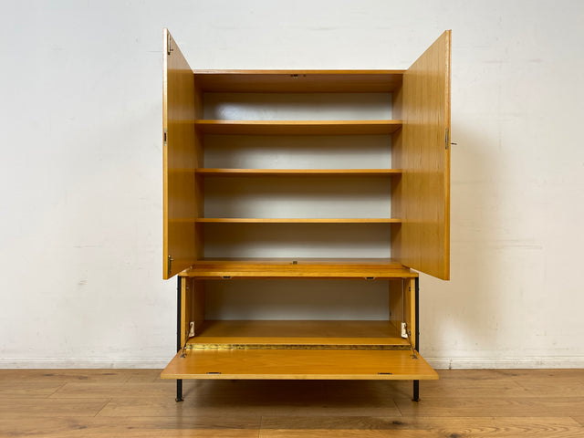 WMK I Kultiges modulares Designer Regalsystem 430 in Sen Esche von Joachim Nebelung für VEB Hellerau