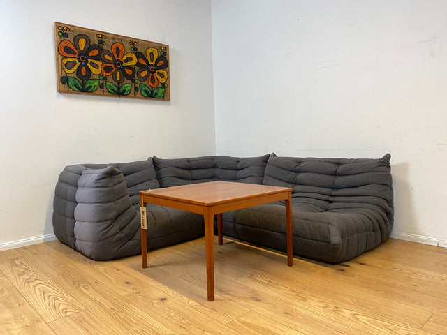 Hochwertige & sehr gut erhaltene Replica des legendären Togo Sofas I modular, äußerst gemütlich, in zeitlosem Grau I Couch Ecksofa Eckcouch Sitzgarnitur Designersofa Designercouch