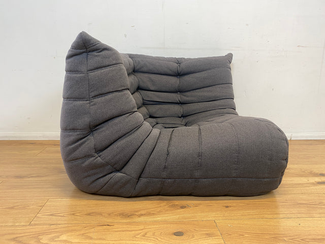 Hochwertige & sehr gut erhaltene Replica des legendären Togo Sofas I modular, äußerst gemütlich, in zeitlosem Grau I Couch Ecksofa Eckcouch Sitzgarnitur Designersofa Designercouch