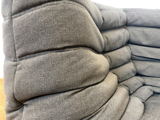 Hochwertige & sehr gut erhaltene Replica des legendären Togo Sofas I modular, äußerst gemütlich, in zeitlosem Grau I Couch Ecksofa Eckcouch Sitzgarnitur Designersofa Designercouch