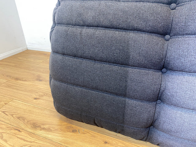 Hochwertige & sehr gut erhaltene Replica des legendären Togo Sofas I modular, äußerst gemütlich, in zeitlosem Grau I Couch Ecksofa Eckcouch Sitzgarnitur Designersofa Designercouch