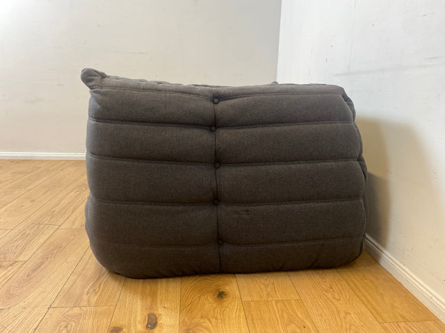 Hochwertige & sehr gut erhaltene Replica des legendären Togo Sofas I modular, äußerst gemütlich, in zeitlosem Grau I Couch Ecksofa Eckcouch Sitzgarnitur Designersofa Designercouch
