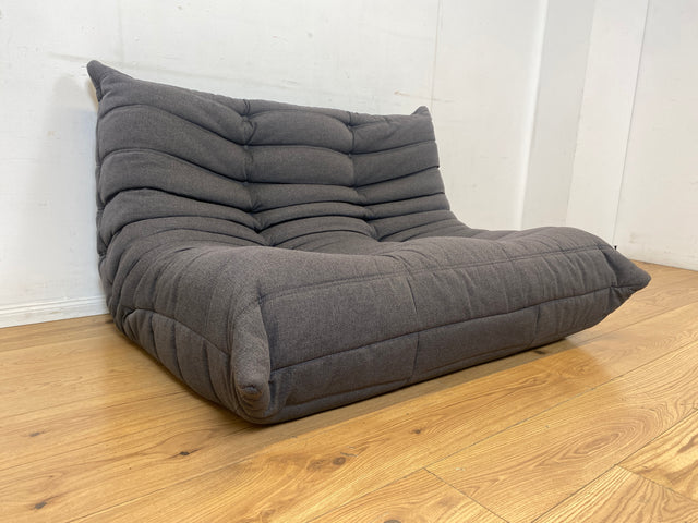 Hochwertige & sehr gut erhaltene Replica des legendären Togo Sofas I modular, äußerst gemütlich, in zeitlosem Grau I Couch Ecksofa Eckcouch Sitzgarnitur Designersofa Designercouch