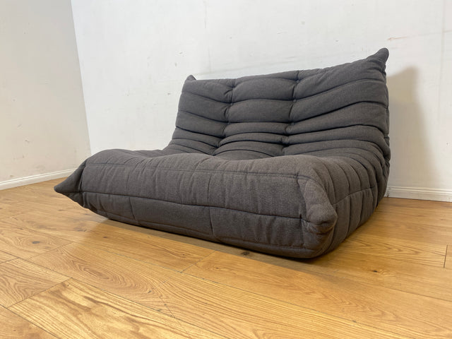 Hochwertige & sehr gut erhaltene Replica des legendären Togo Sofas I modular, äußerst gemütlich, in zeitlosem Grau I Couch Ecksofa Eckcouch Sitzgarnitur Designersofa Designercouch