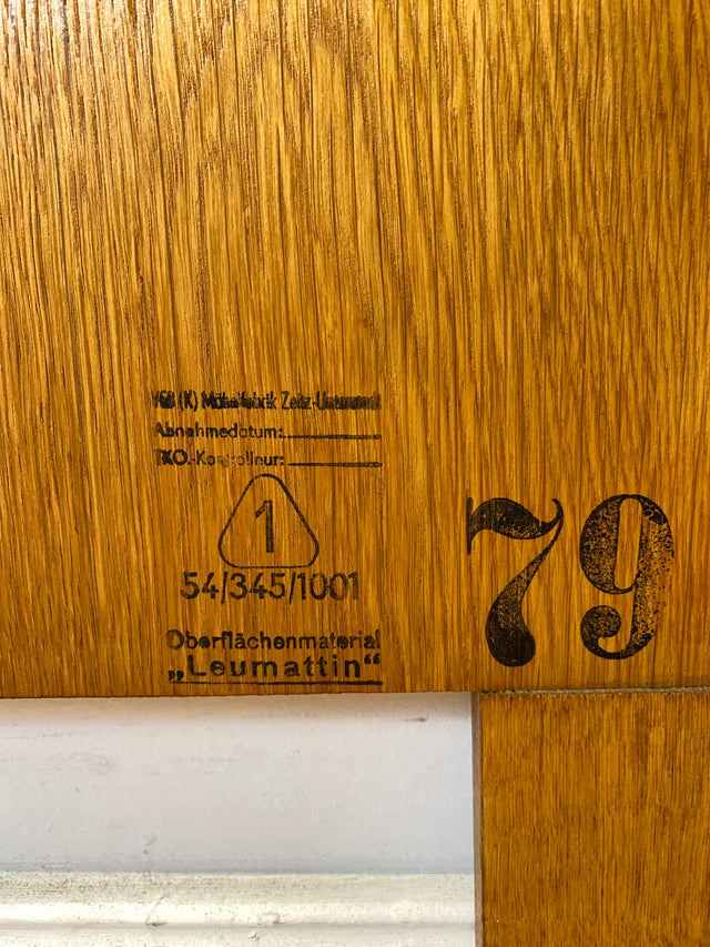 Schönes & gut erhaltenes helles Mid-Century Bett in Eiche für 2 95x190 oder 190x190 Matratze