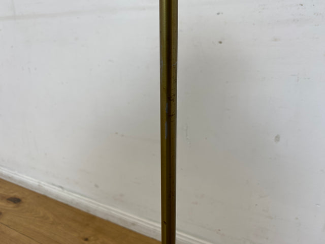 Skandinavische Space Age Stehlampe von Boréns Elektriska in gebürstetem Aluminium mit flex. Schwanenhals
