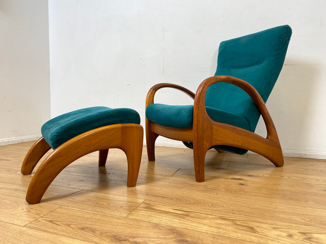 WMK I Stilvoller skandinavisches Designersessel von Holstebro Møbelfabrik