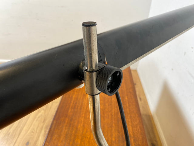 Sehr rare verstellbare Mid-Century Schwanenhals Tischleuchte von VEB NARVA I Lampe Leuchte Architektenlampe Schreibtischlampe Arbeitsleuchte Vintage Retro Werkstatt Ostalgie Industrie Design I