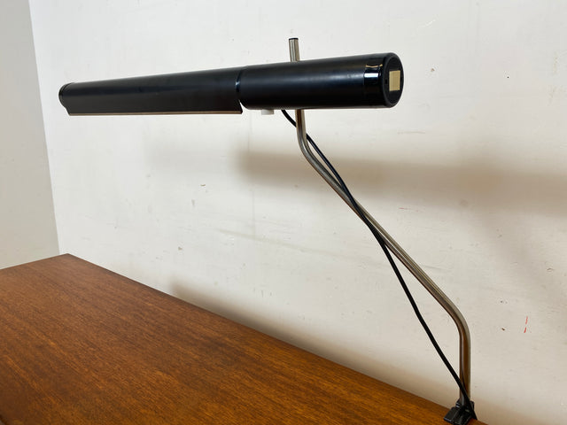 Sehr rare verstellbare Mid-Century Schwanenhals Tischleuchte von VEB NARVA I Lampe Leuchte Architektenlampe Schreibtischlampe Arbeitsleuchte Vintage Retro Werkstatt Ostalgie Industrie Design I
