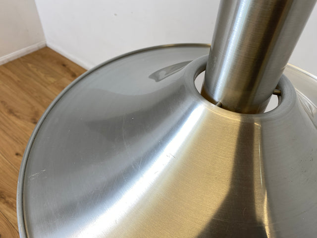 WMK I Stilvolle höhenverstellbare skandinavische Space Age Designer Pendelleuchte von Belid in Chrom