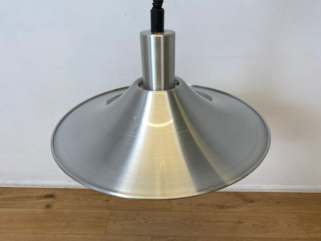 WMK I Stilvolle höhenverstellbare skandinavische Space Age Designer Pendelleuchte von Belid in Chrom