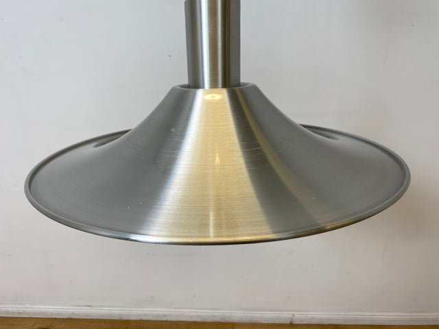 WMK I Stilvolle höhenverstellbare skandinavische Space Age Designer Pendelleuchte von Belid in Chrom