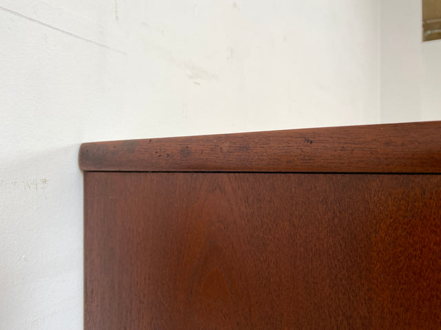 Hochwertiger skandinavische Mid-Century Kleiderschrank mit Schubladen I Vollholz in Teak I Schrank Schlafzimmerschrank Wäscheschrank Wardrobe Danish Design Vintage Teakholz I
