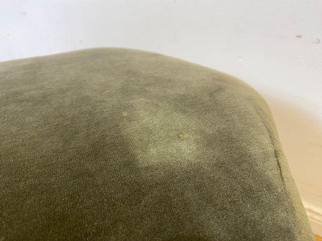 Sehr hübscher skandinavischer antiker Hocker mit fein gedrechselten Beinen I sechseckiger Sitzhocker Fußhocker Fußbank Schemel Sitz Stuhl Pouf Vintage I