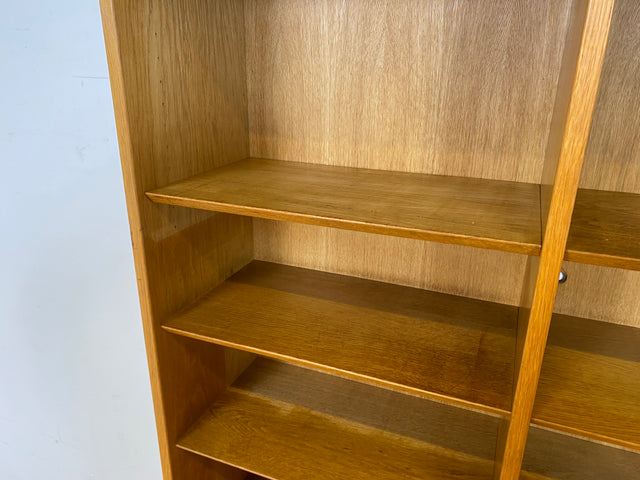 Hochwertiges skandinavisches Designerregal von Poul Hundevad mit verstellb. Regelböden I Massivholz in Eiche I Regal Bücherregal Holzregal Bücherschrank Danish Design Vintage