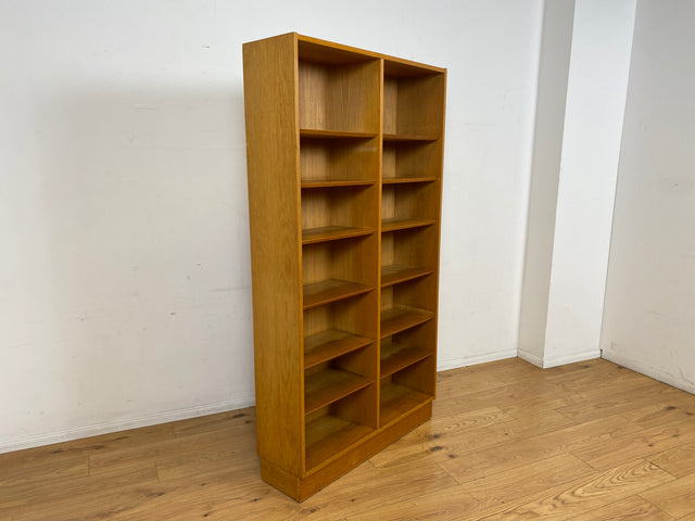 Hochwertiges skandinavisches Designerregal von Poul Hundevad mit verstellb. Regelböden I Massivholz in Eiche I Regal Bücherregal Holzregal Bücherschrank Danish Design Vintage