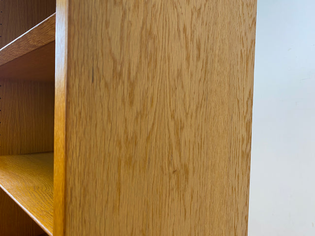 Hochwertiges skandinavisches Designerregal von Poul Hundevad mit verstellb. Regelböden I Massivholz in Eiche I Regal Bücherregal Holzregal Bücherschrank Danish Design Vintage