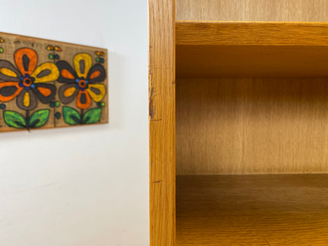 Hochwertiges skandinavisches Designerregal von Poul Hundevad mit verstellb. Regelböden I Massivholz in Eiche I Regal Bücherregal Holzregal Bücherschrank Danish Design Vintage