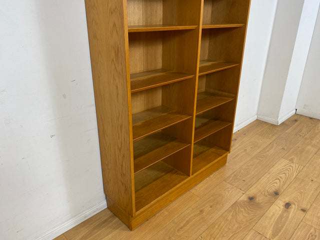 Hochwertiges skandinavisches Designerregal von Poul Hundevad mit verstellb. Regelböden I Massivholz in Eiche I Regal Bücherregal Holzregal Bücherschrank Danish Design Vintage