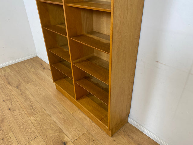 Hochwertiges skandinavisches Designerregal von Poul Hundevad mit verstellb. Regelböden I Massivholz in Eiche I Regal Bücherregal Holzregal Bücherschrank Danish Design Vintage