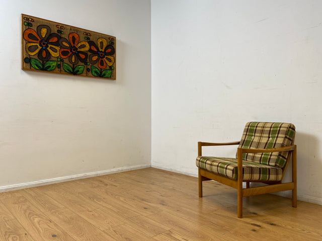 WMK I Seltener und sehr gut erhaltener Mid-Century Designersessel von Walter Knoll