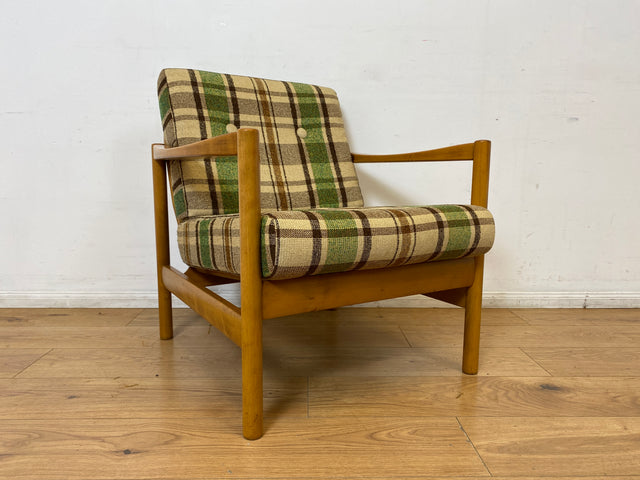 WMK I Seltener und sehr gut erhaltener Mid-Century Designersessel von Walter Knoll