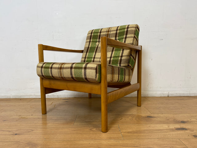 WMK I Seltener und sehr gut erhaltener Mid-Century Designersessel von Walter Knoll