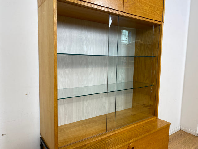 WMK I Stilvolles modulares Designer Regalsystem 430 I Joachim Nebelung für VEB Hellerau mit Vitrine