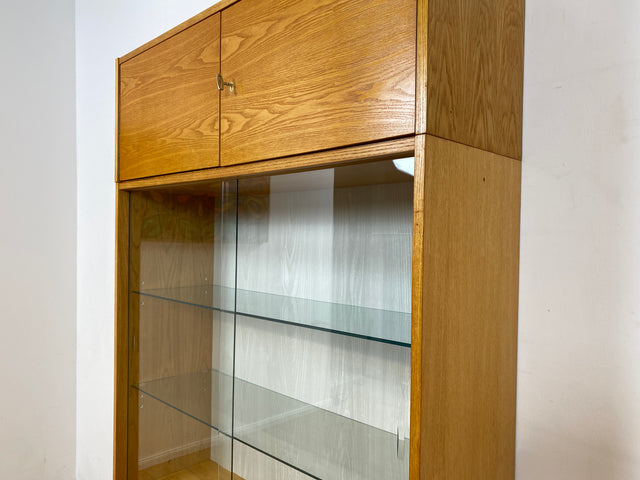 WMK I Stilvolles modulares Designer Regalsystem 430 I Joachim Nebelung für VEB Hellerau mit Vitrine