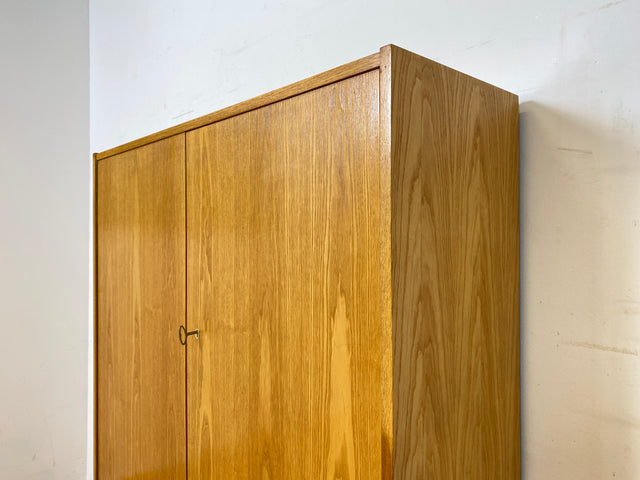 WMK I Kultiges modulares Designer Regalsystem 430 in Sen Esche mit Schubladen von Joachim Nebelung für VEB Hellerau