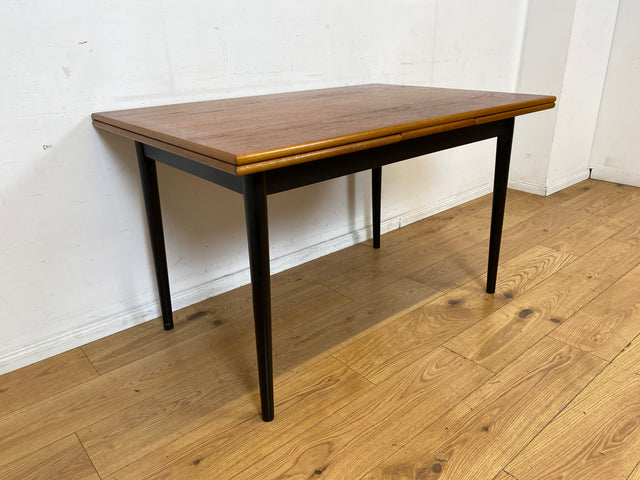 Stilvoller skandinavischer ausziehbarer Designer Tisch von Tapiovaara in Teakholz I Esszimmertisch Küchentisch Holztisch Essgruppe Danish Design Vintage Mid-Century Teak