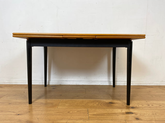 Stilvoller skandinavischer ausziehbarer Designer Tisch von Tapiovaara in Teakholz I Esszimmertisch Küchentisch Holztisch Essgruppe Danish Design Vintage Mid-Century Teak