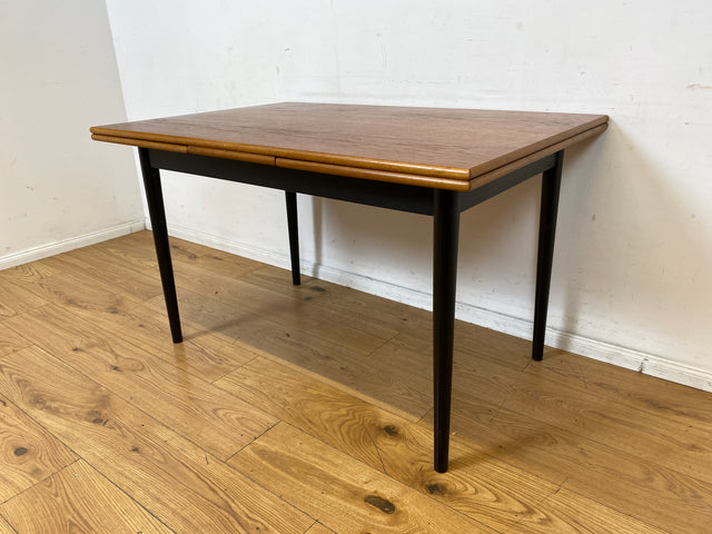 Stilvoller skandinavischer ausziehbarer Designer Tisch von Tapiovaara in Teakholz I Esszimmertisch Küchentisch Holztisch Essgruppe Danish Design Vintage Mid-Century Teak