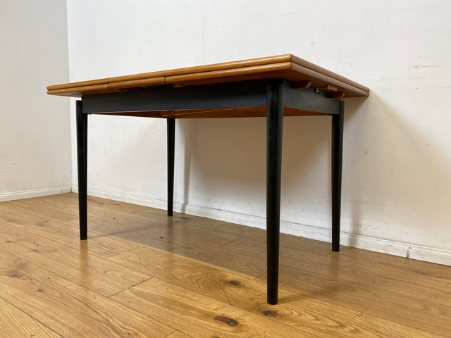 Stilvoller skandinavischer ausziehbarer Designer Tisch von Tapiovaara in Teakholz I Esszimmertisch Küchentisch Holztisch Essgruppe Danish Design Vintage Mid-Century Teak