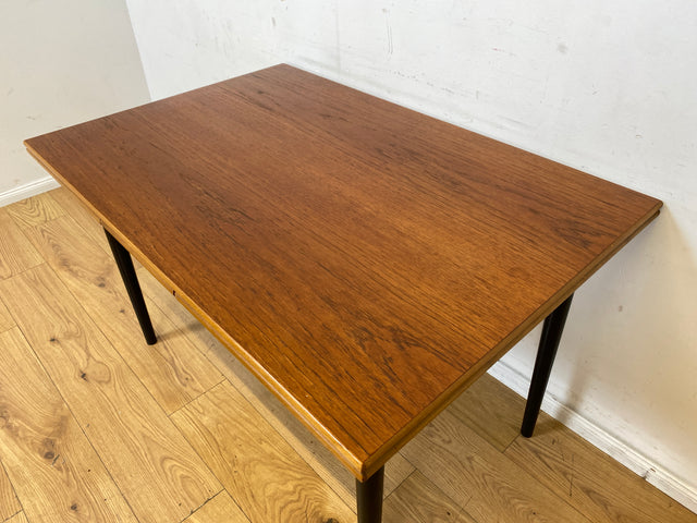 Stilvoller skandinavischer ausziehbarer Designer Tisch von Tapiovaara in Teakholz I Esszimmertisch Küchentisch Holztisch Essgruppe Danish Design Vintage Mid-Century Teak