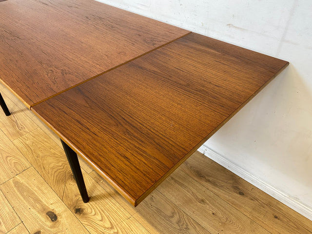 Stilvoller skandinavischer ausziehbarer Designer Tisch von Tapiovaara in Teakholz I Esszimmertisch Küchentisch Holztisch Essgruppe Danish Design Vintage Mid-Century Teak