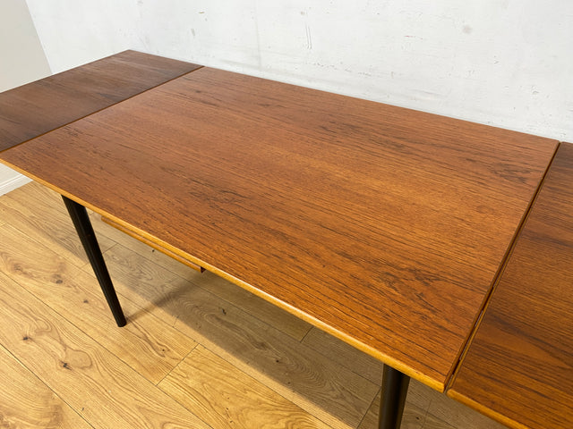 Stilvoller skandinavischer ausziehbarer Designer Tisch von Tapiovaara in Teakholz I Esszimmertisch Küchentisch Holztisch Essgruppe Danish Design Vintage Mid-Century Teak