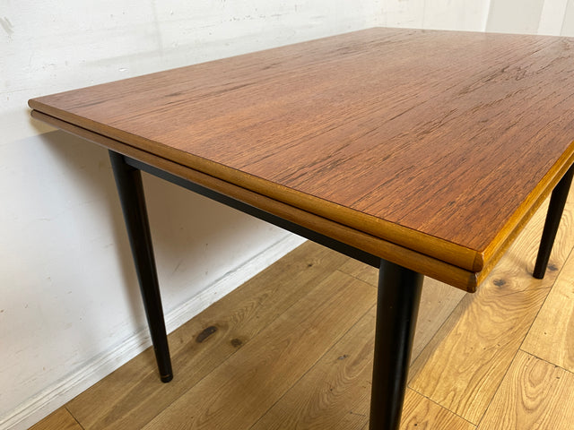 Stilvoller skandinavischer ausziehbarer Designer Tisch von Tapiovaara in Teakholz I Esszimmertisch Küchentisch Holztisch Essgruppe Danish Design Vintage Mid-Century Teak
